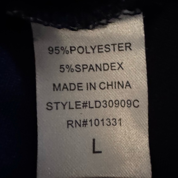 Charlotte Russe Lime New Metallic Long Sleeve Dress size Large - Picture 9 of 9